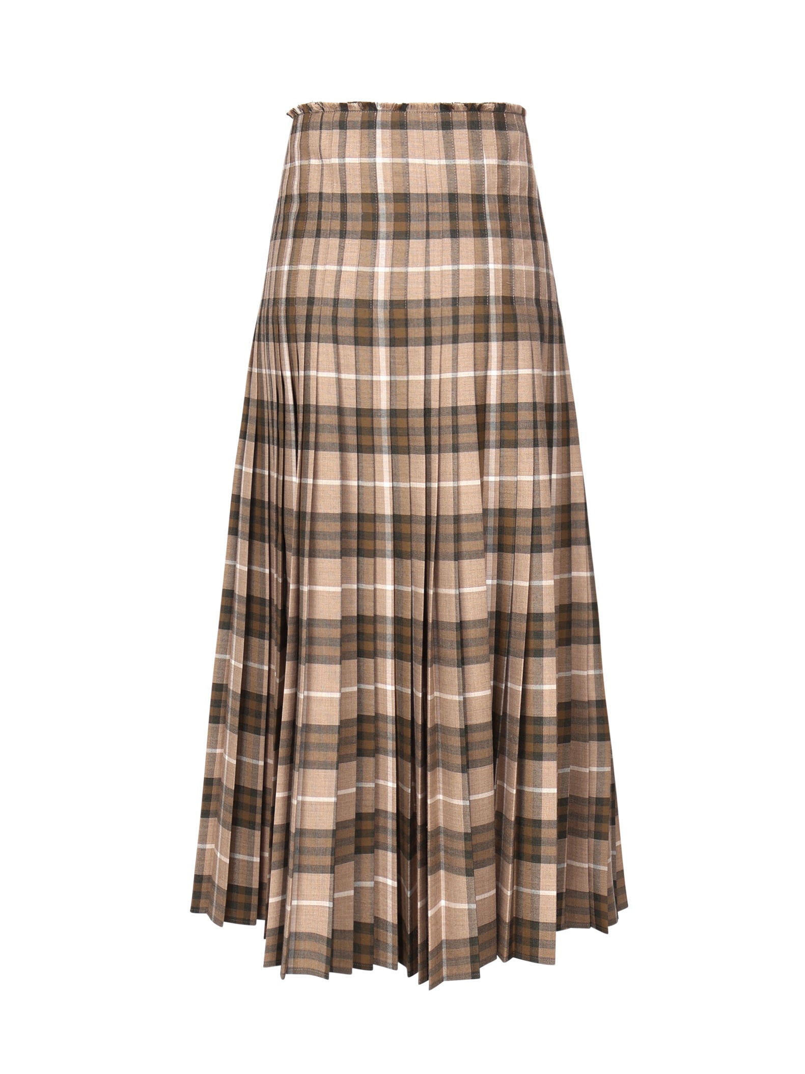Burberry Skirts Camp Ip Check Polyester Wool