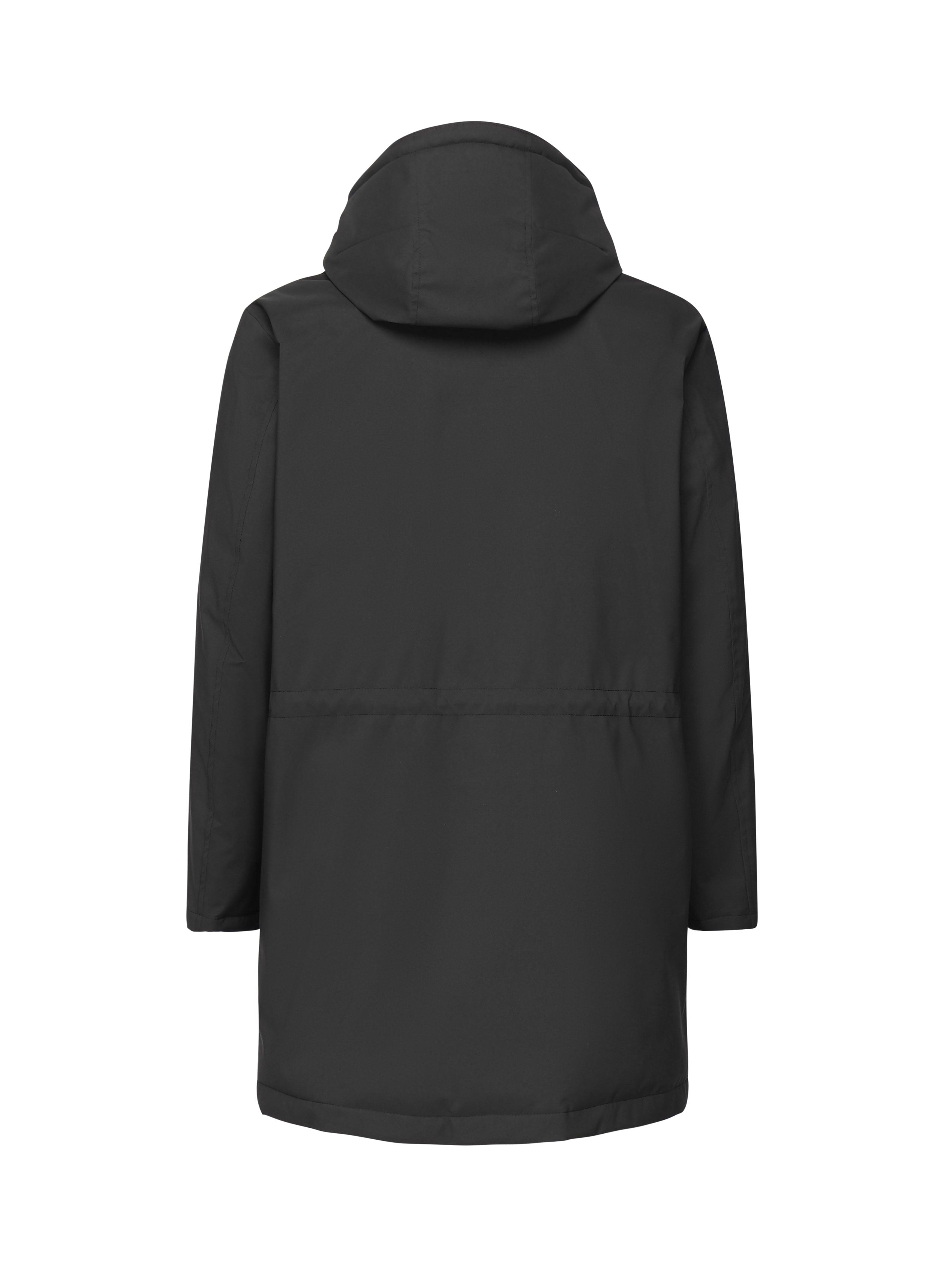 Fay Coats Black Nylon