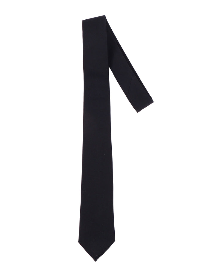 Tie Blue Polyester Viscose Elastane