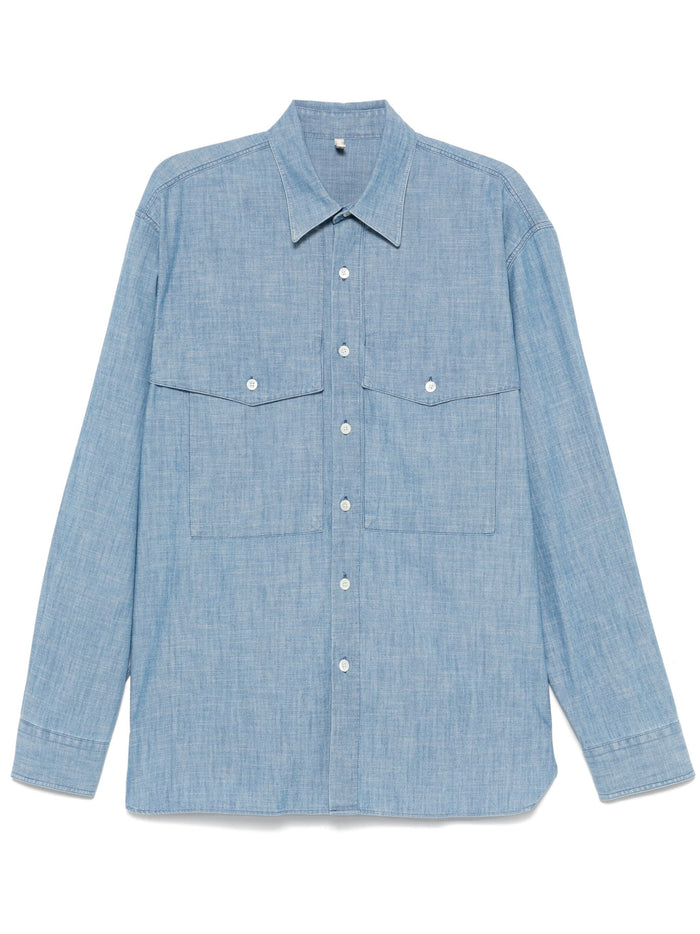 Note Shirt Mid Blue