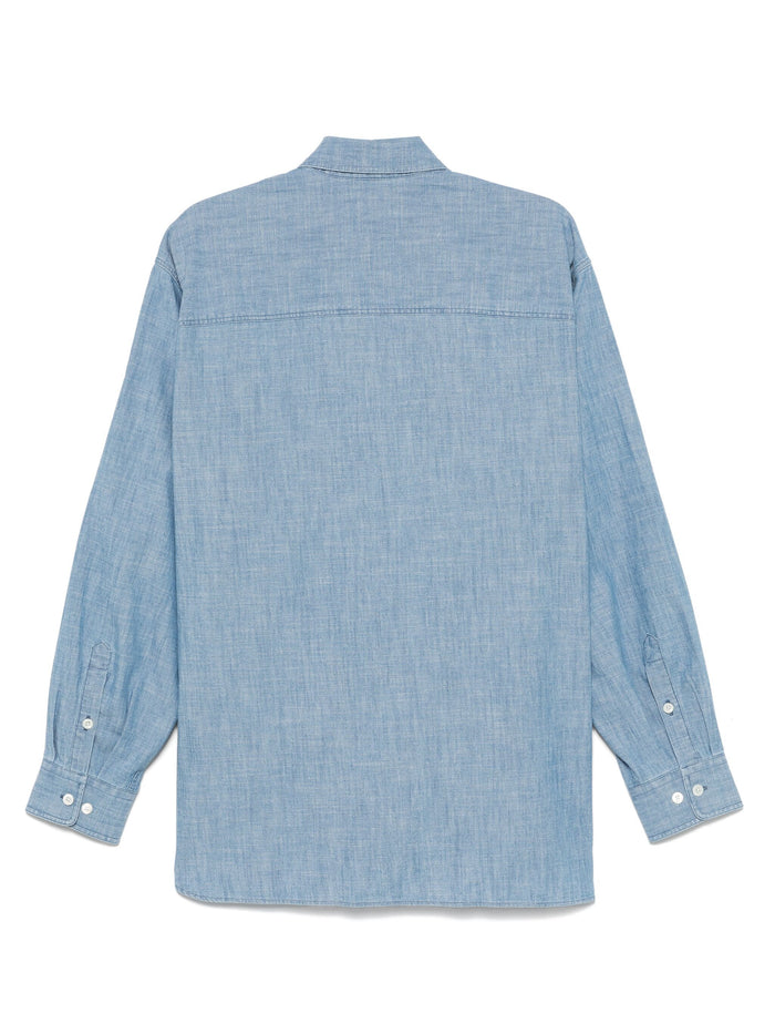 Note Shirt Mid Blue