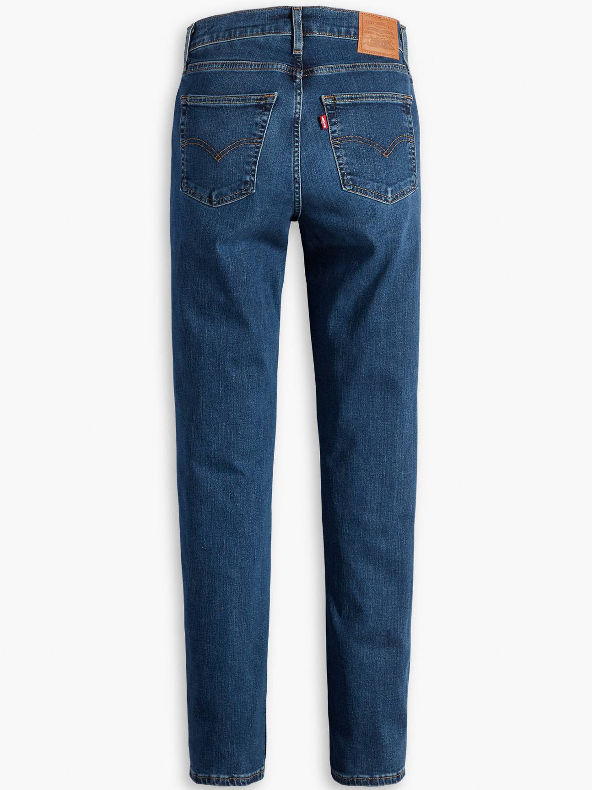 724 High Rise Straight Blue Wave Dark Jean