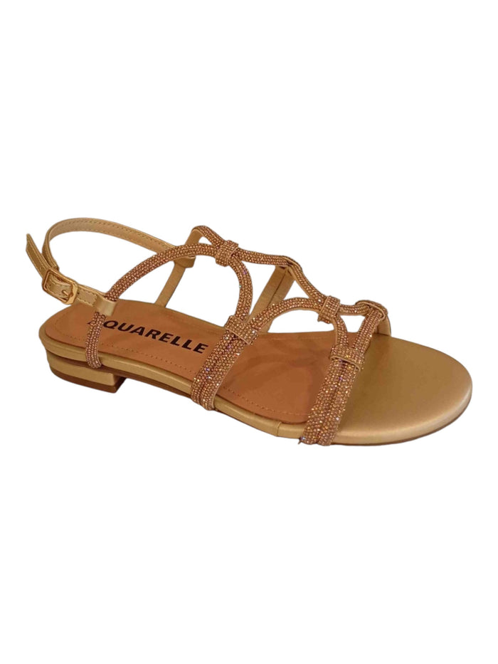 Strass Metallic Calf Leather | Shoe