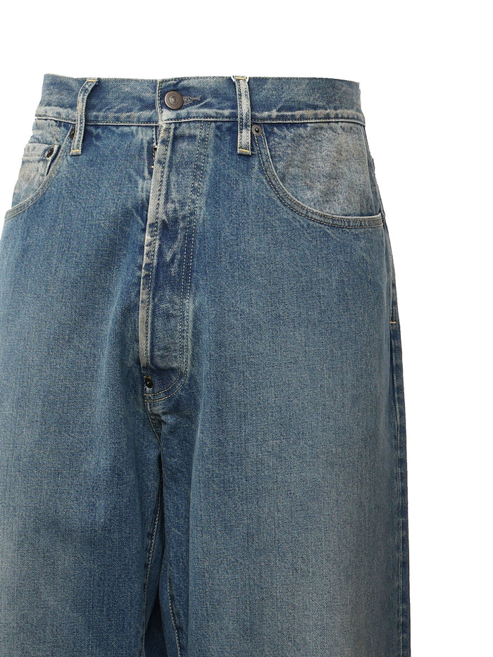 Maison Margiela Jeans Medium Blu Cotton Denim
