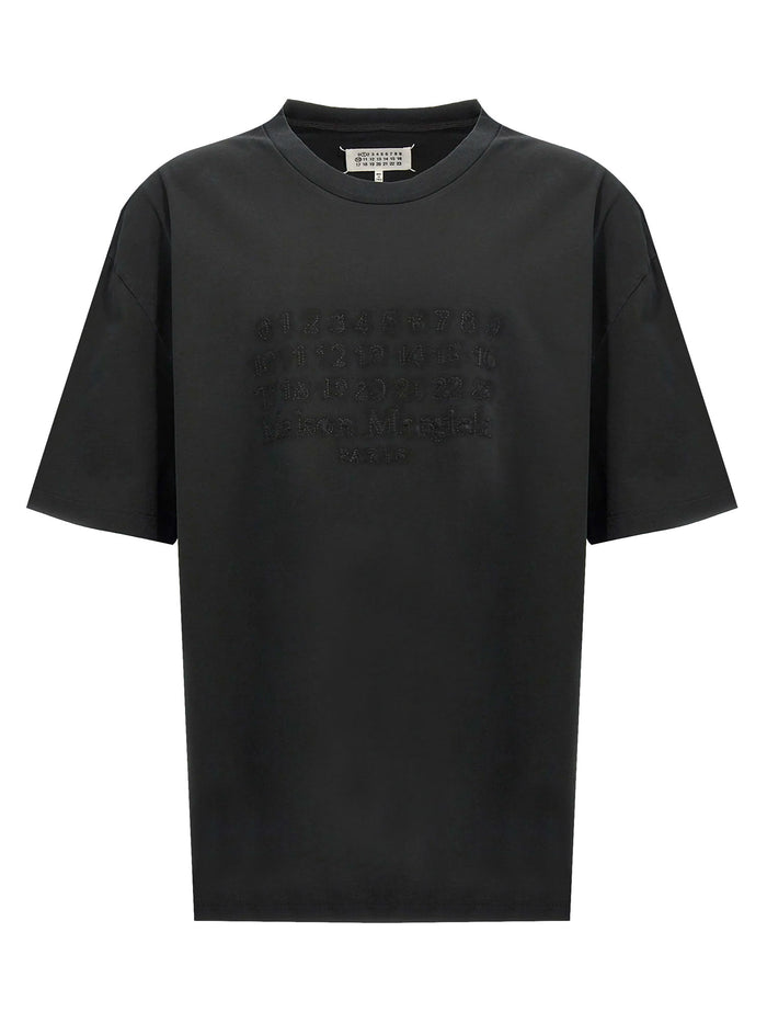 Maison Margiela T-Shirts And Polos Black Cotton