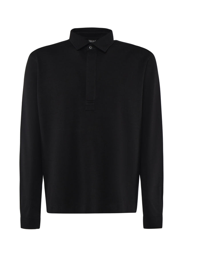ZEGNA Sweaters Black Cotton