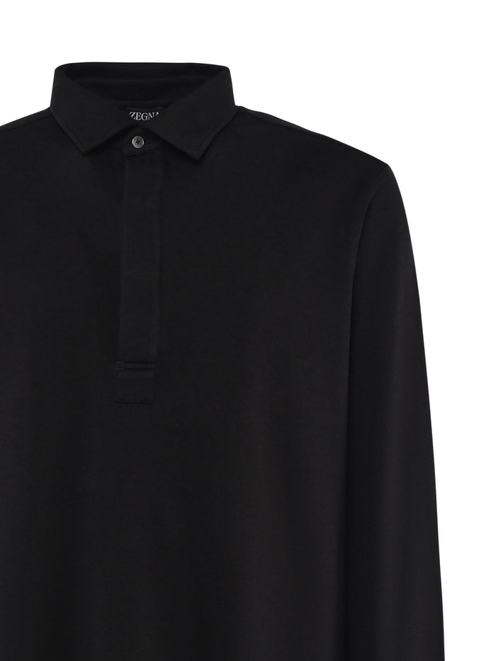 ZEGNA Sweaters Black Cotton