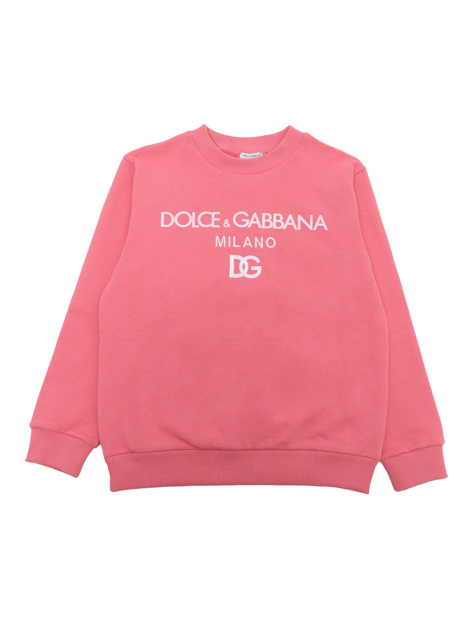 D&G pink sweatshirt Fuchsia Cotton