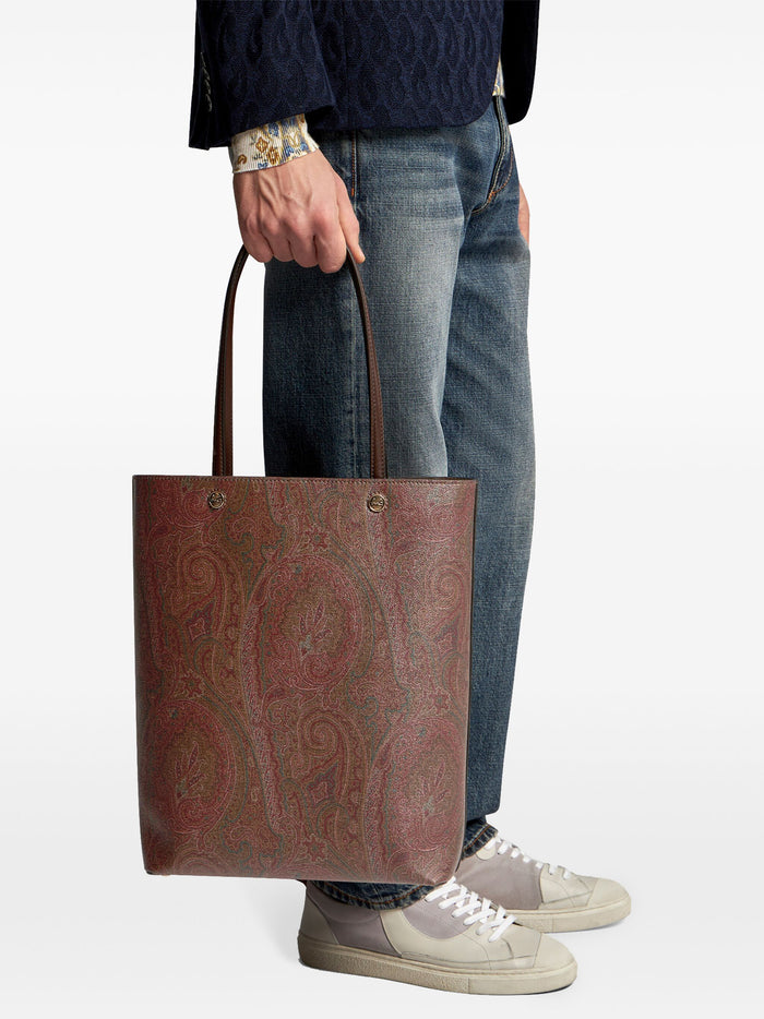 Vertical Shopping Brown Borsa