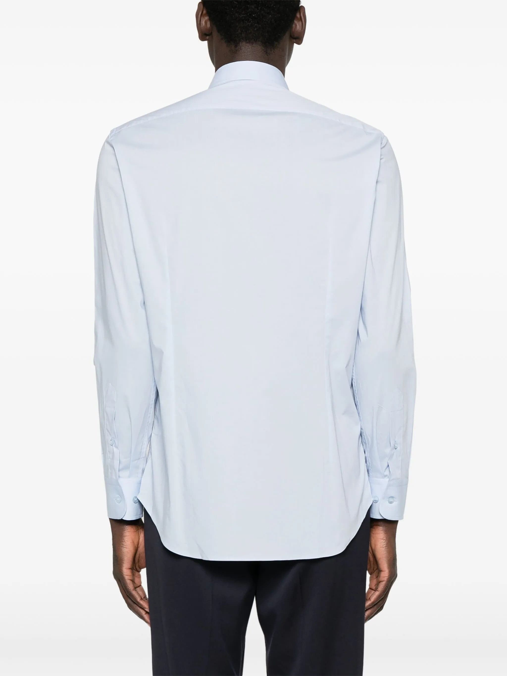 Shirt Roma Logo Blue Camicia