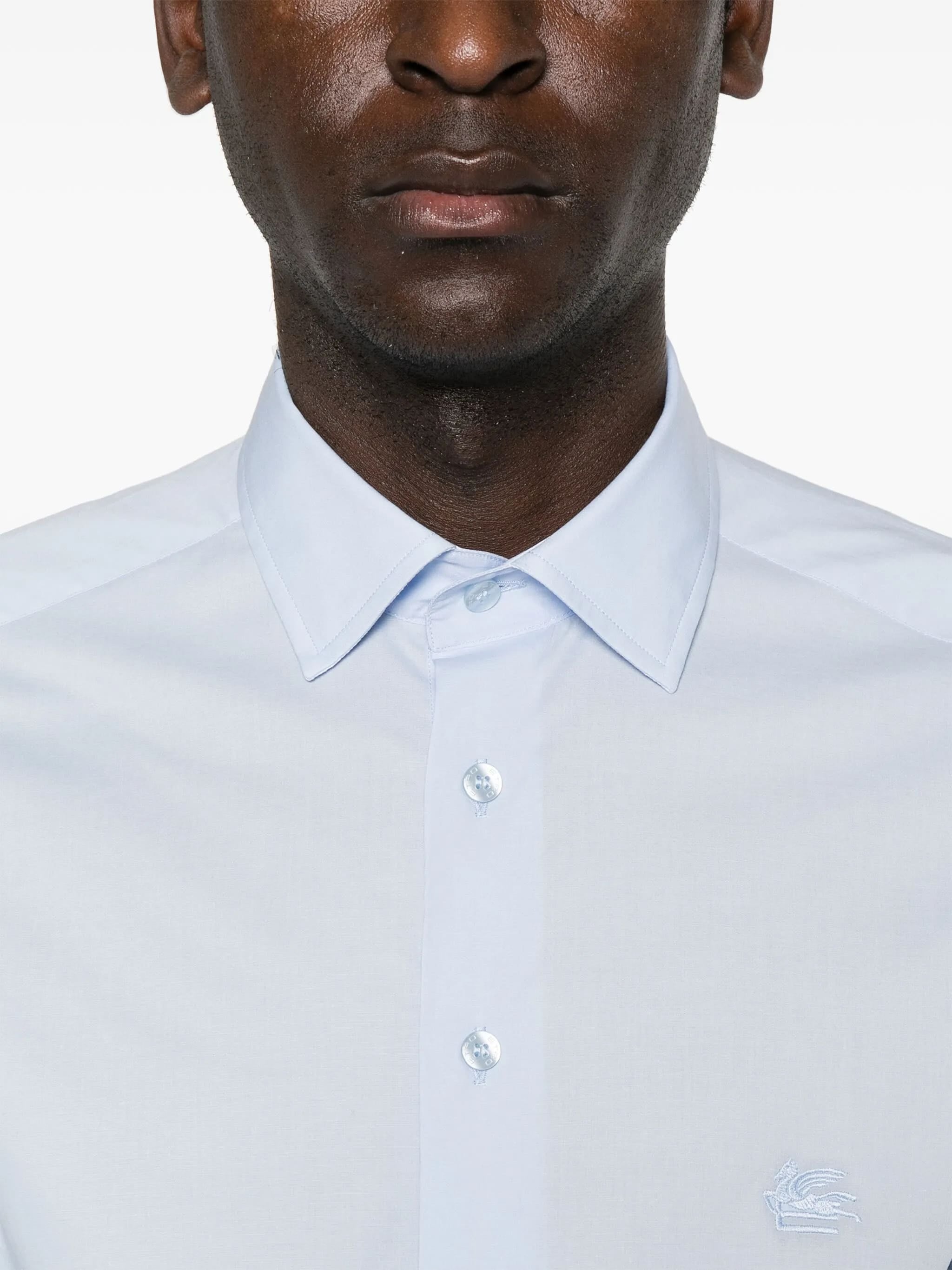 Shirt Roma Logo Blue Camicia