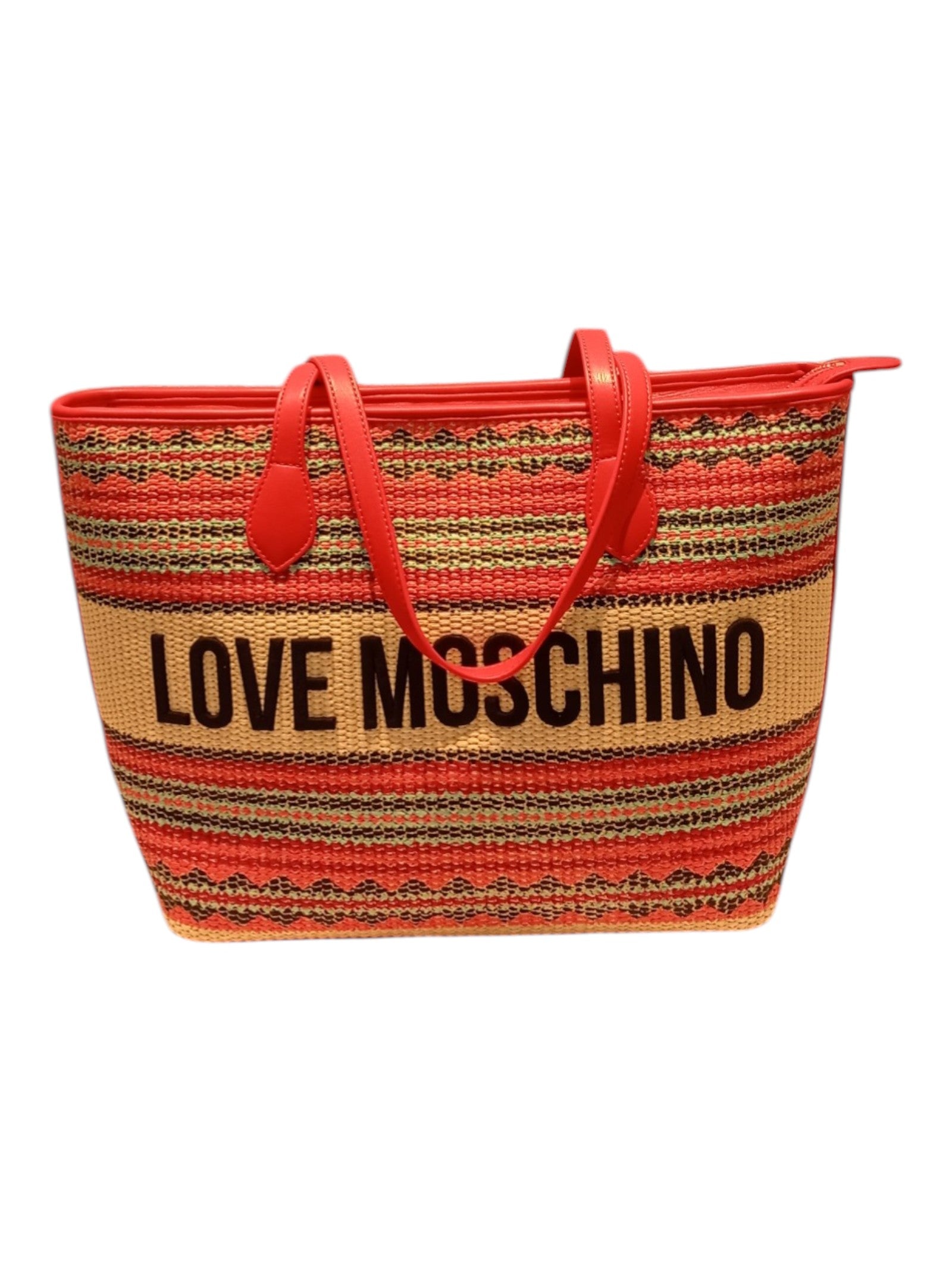 Sunset Stripe Red Eco Leather | Bag