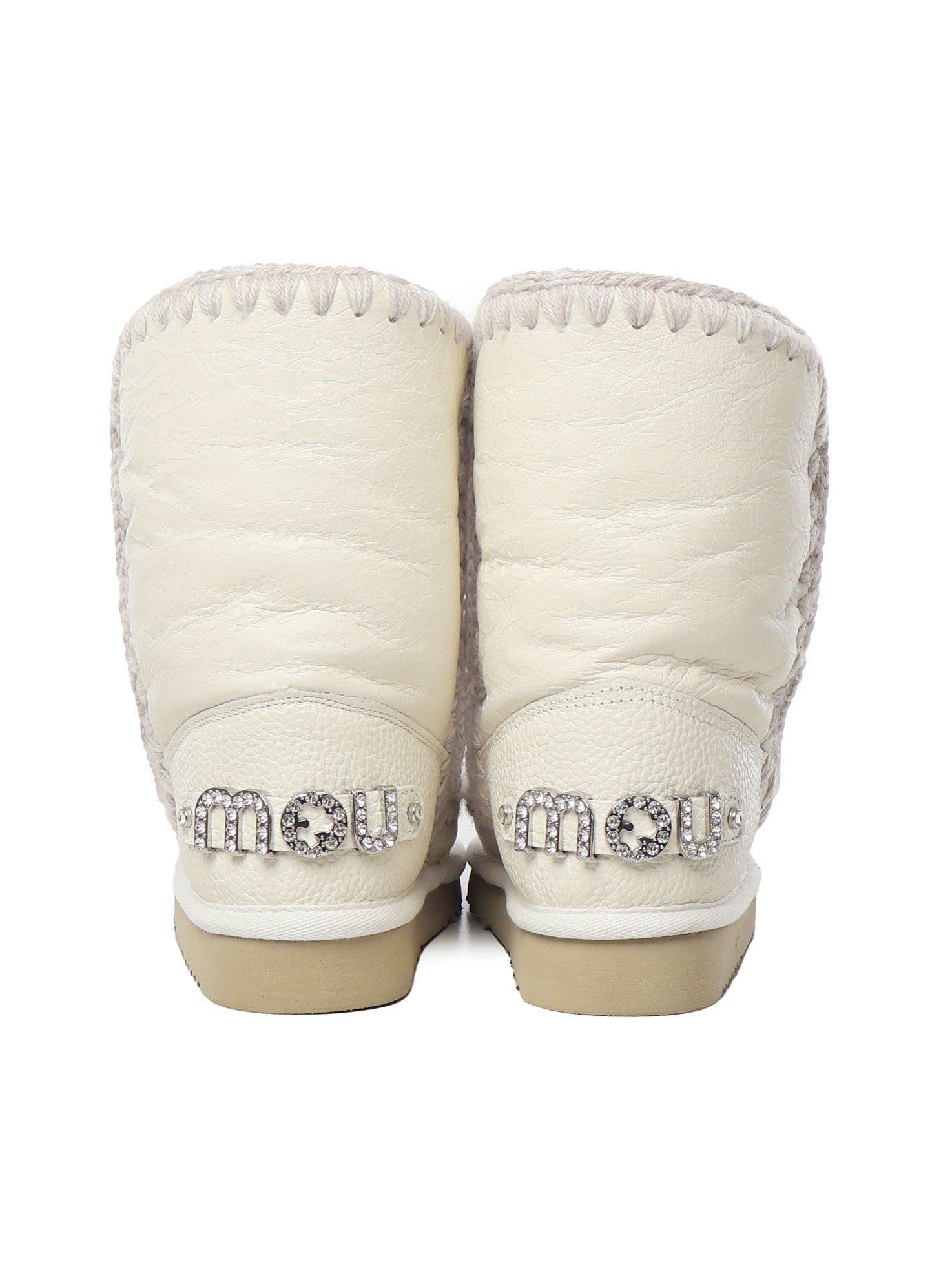 Mou Boots White Mutton