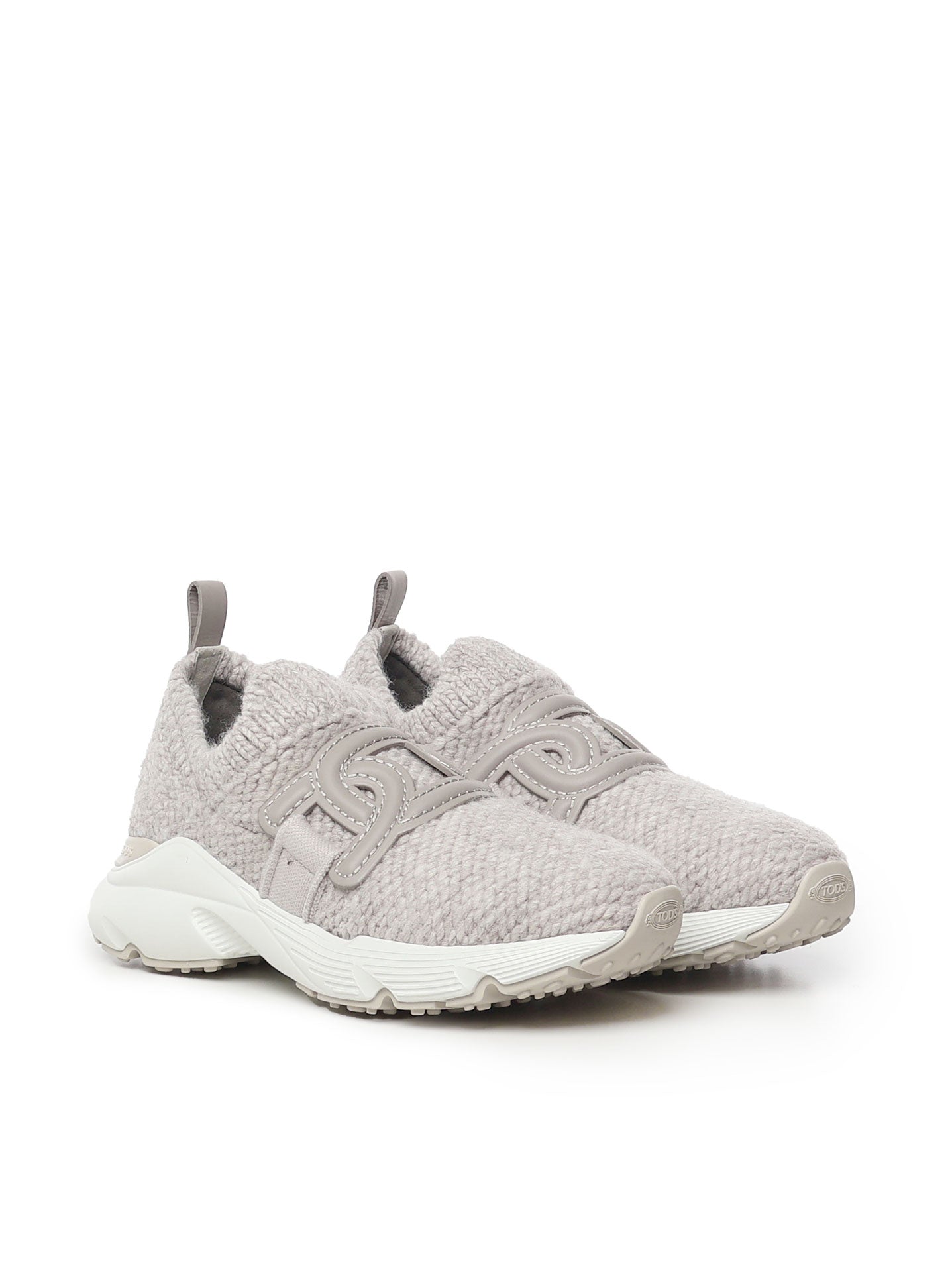 Tods Sneakers Grey Wool