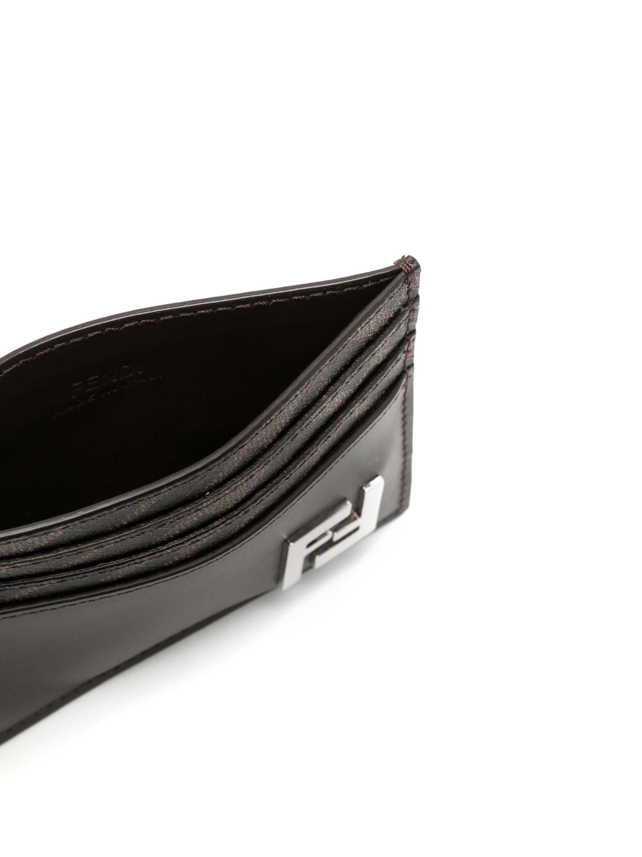 Card Case Brown Leather | Portafoglio