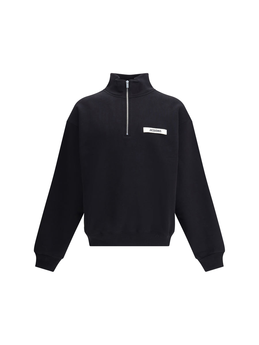Sweatshirt Le Camionneur Black Cotton Sweatshirts