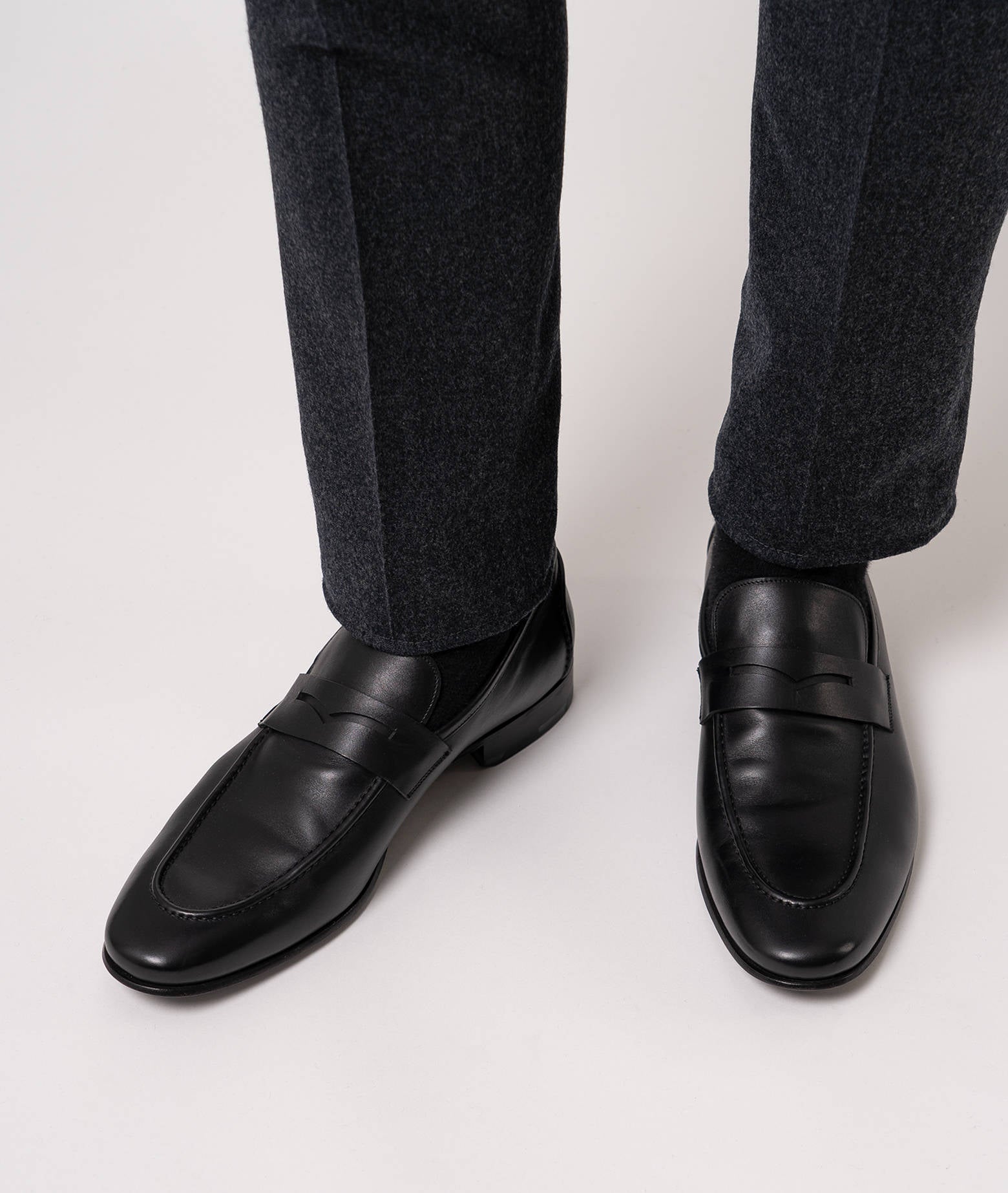 Penny Loafers Thomas Black Loafer
