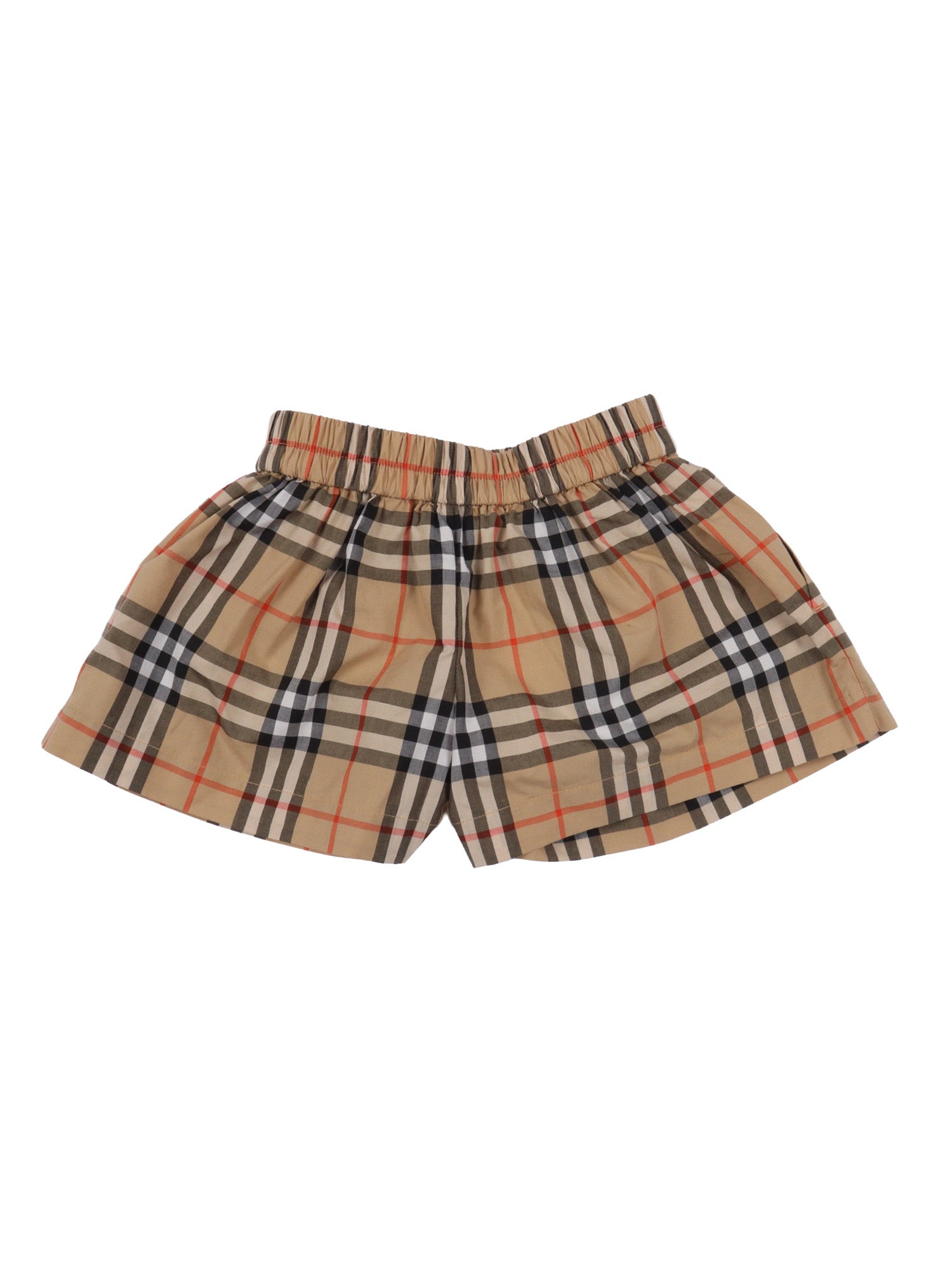 INF GIRL SHORTS Beige Cotton