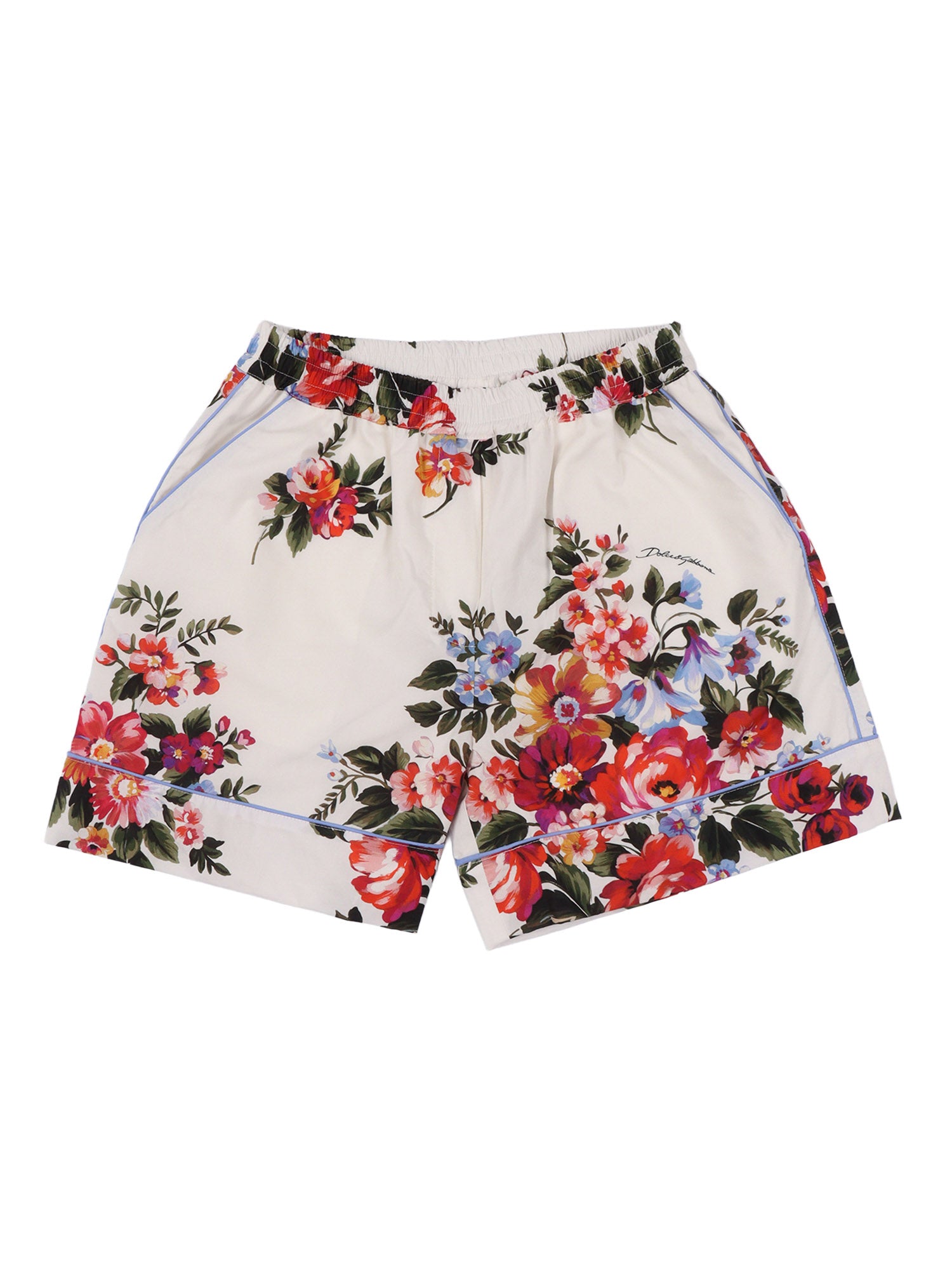 Shorts White Cotton