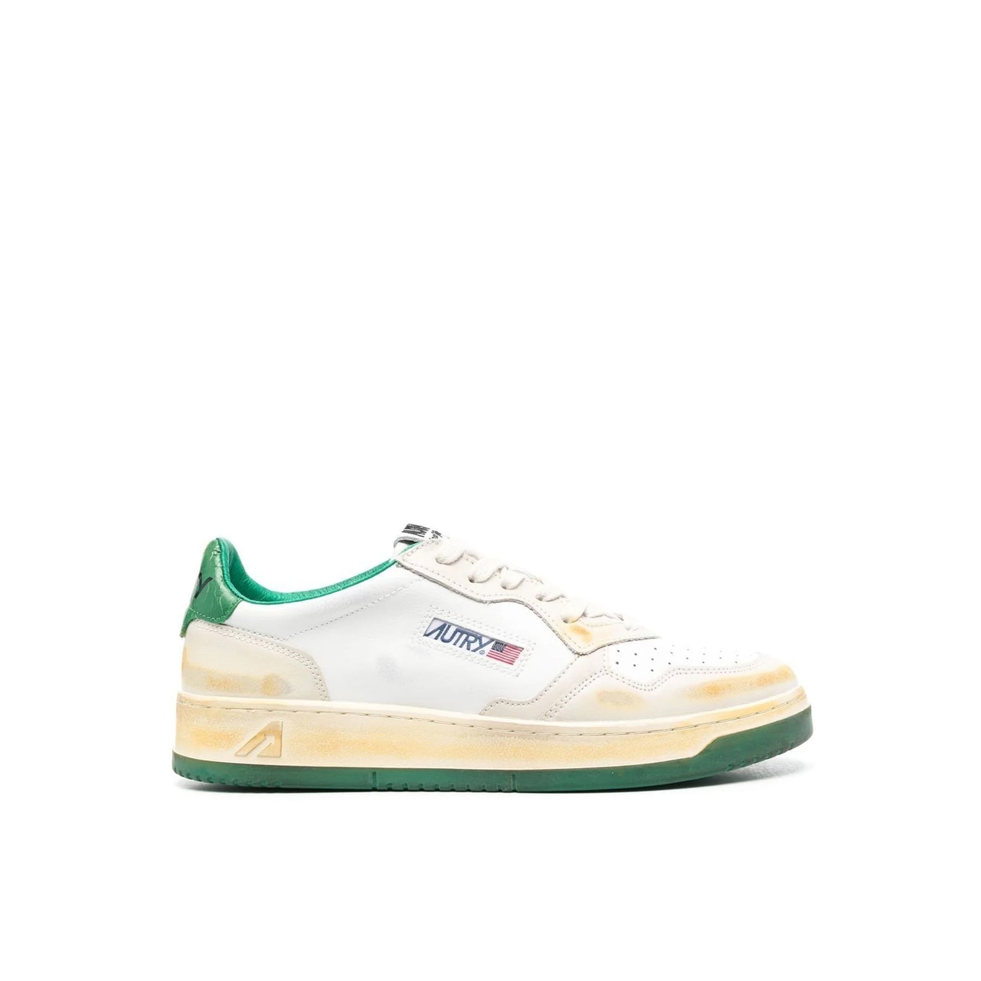 Autry Super Vintage Low Sneakers White Leather
