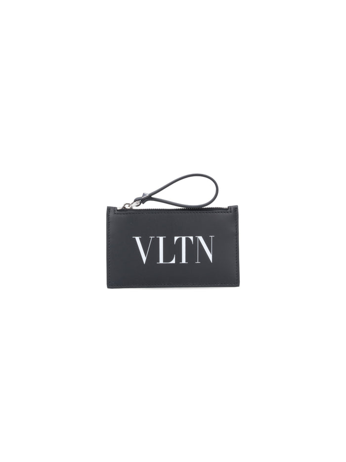 Valentino Garavani Wallets Black Pelle