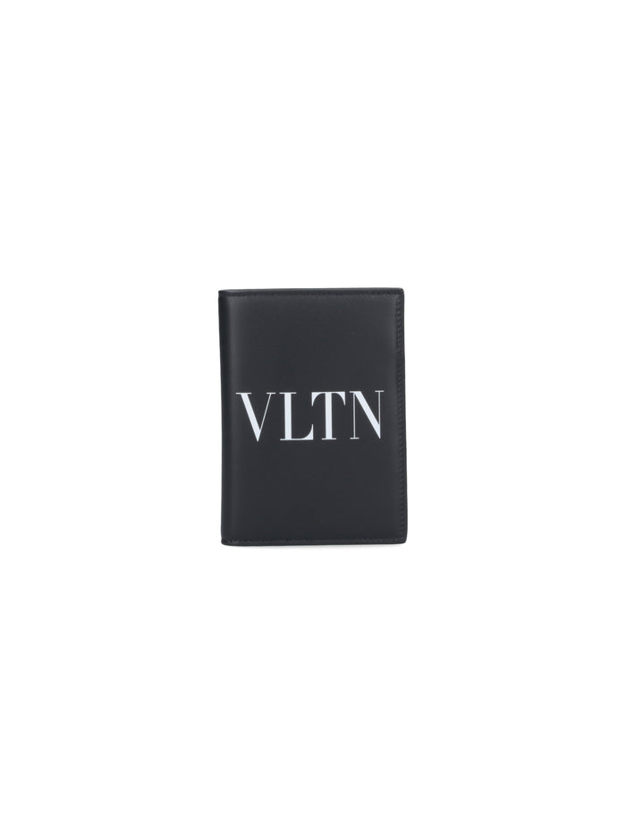 Valentino Garavani Wallets Black Pelle