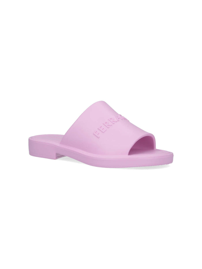 Ferragamo Sandals Pink Gomma