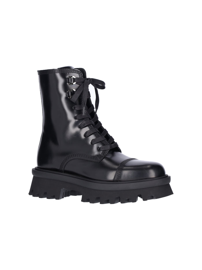 Ferragamo Boots Black Pelle