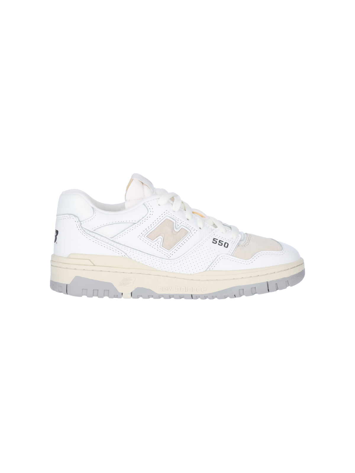 New Balance Sneakers White Pelle