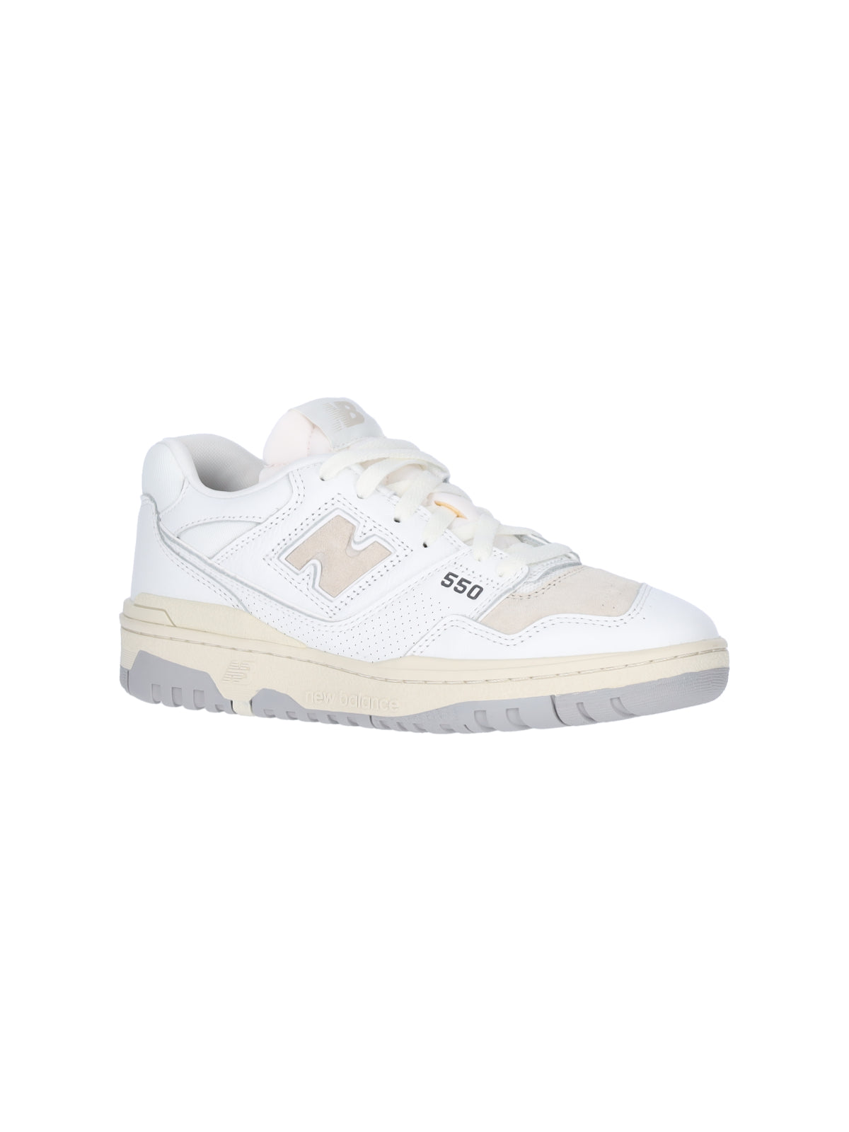 New Balance Sneakers White Pelle
