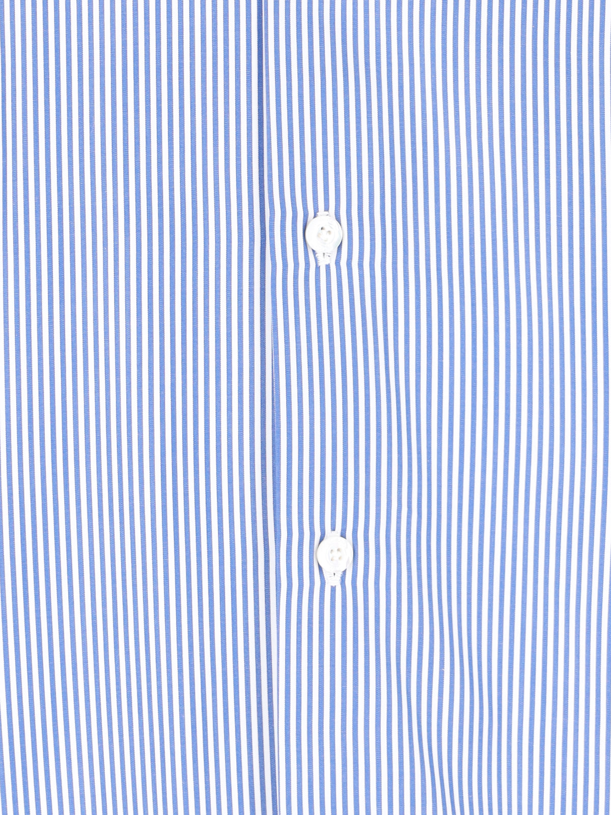 Finamore Shirts Blue Cotone
