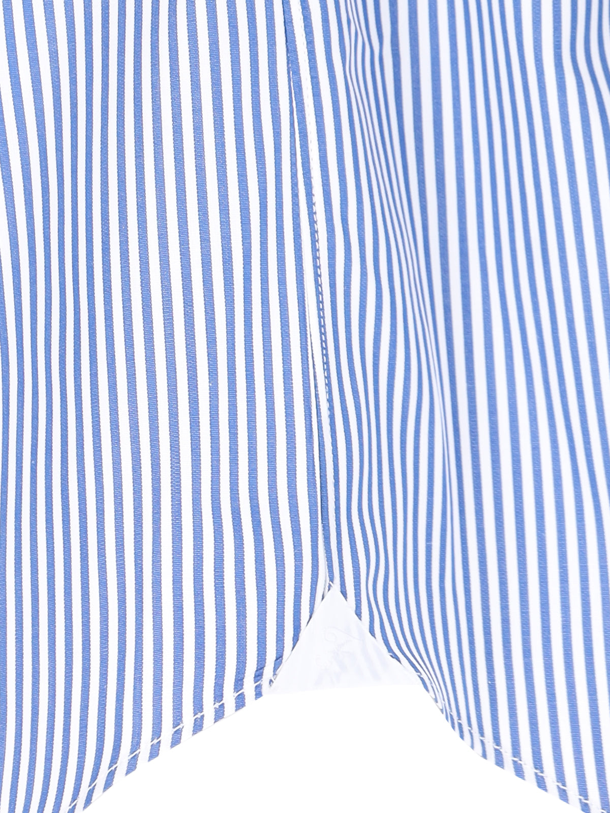Finamore Shirts Blue Cotone