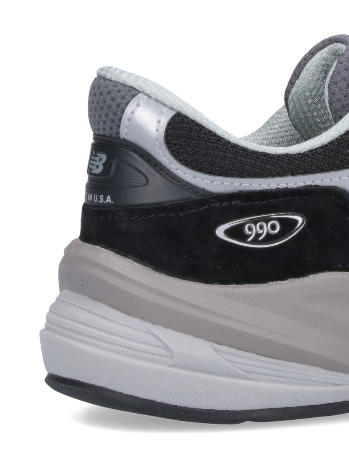 New Balance Sneakers Black Mesh