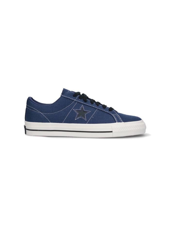 Converse Sneakers Blue Tela