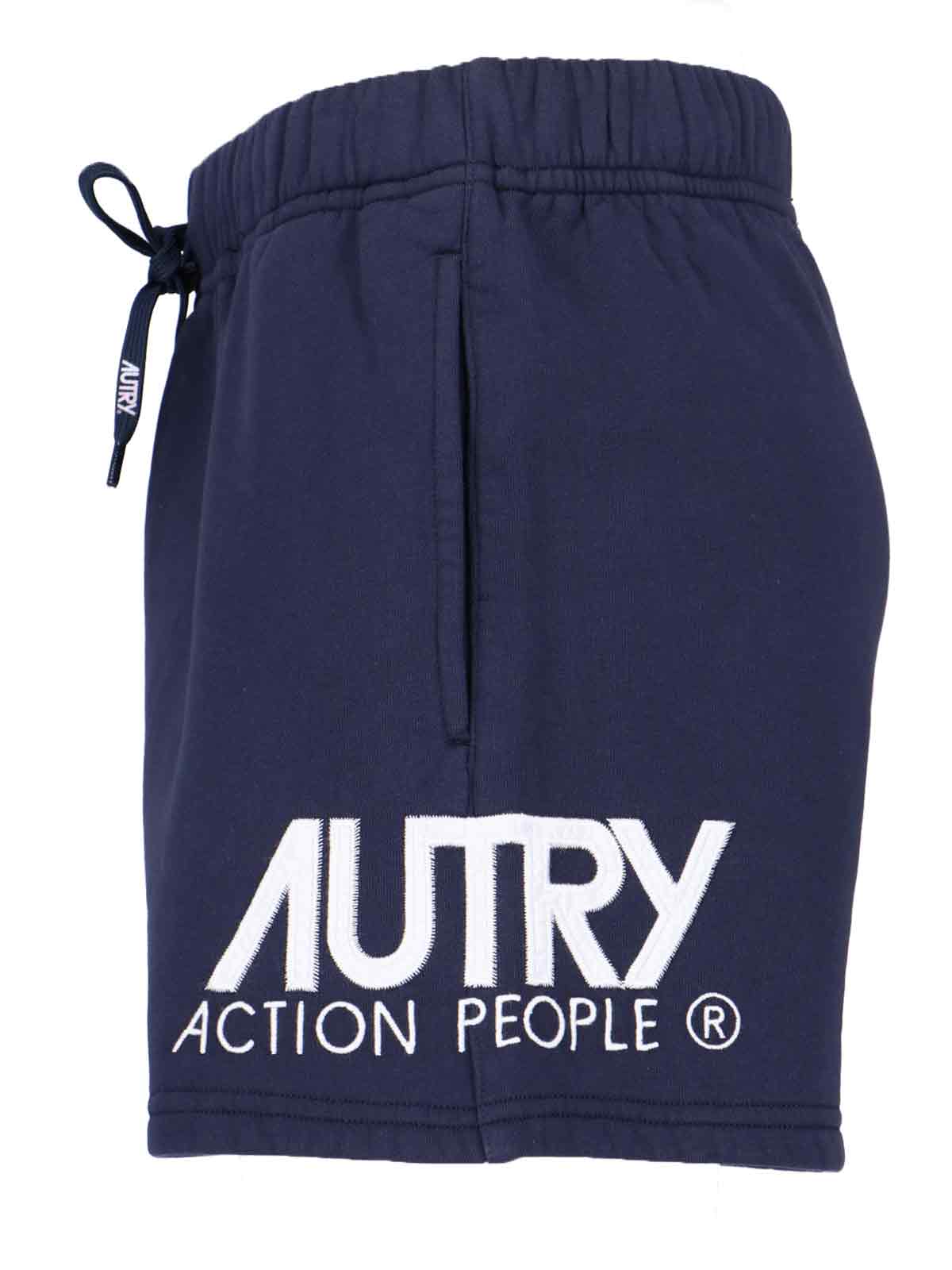 AUTRY Trousers Blue Cotone