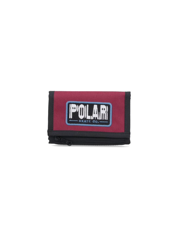 Polar Skate 100% polyester wallet in red