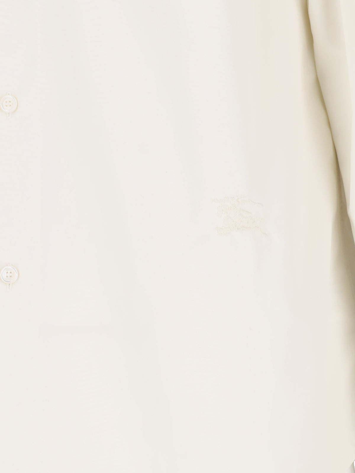 Burberry Shirts White Cotone
