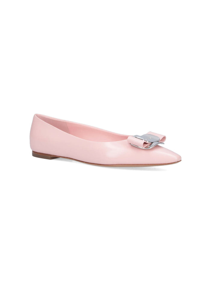 Ferragamo Flat shoes Pink Pelle