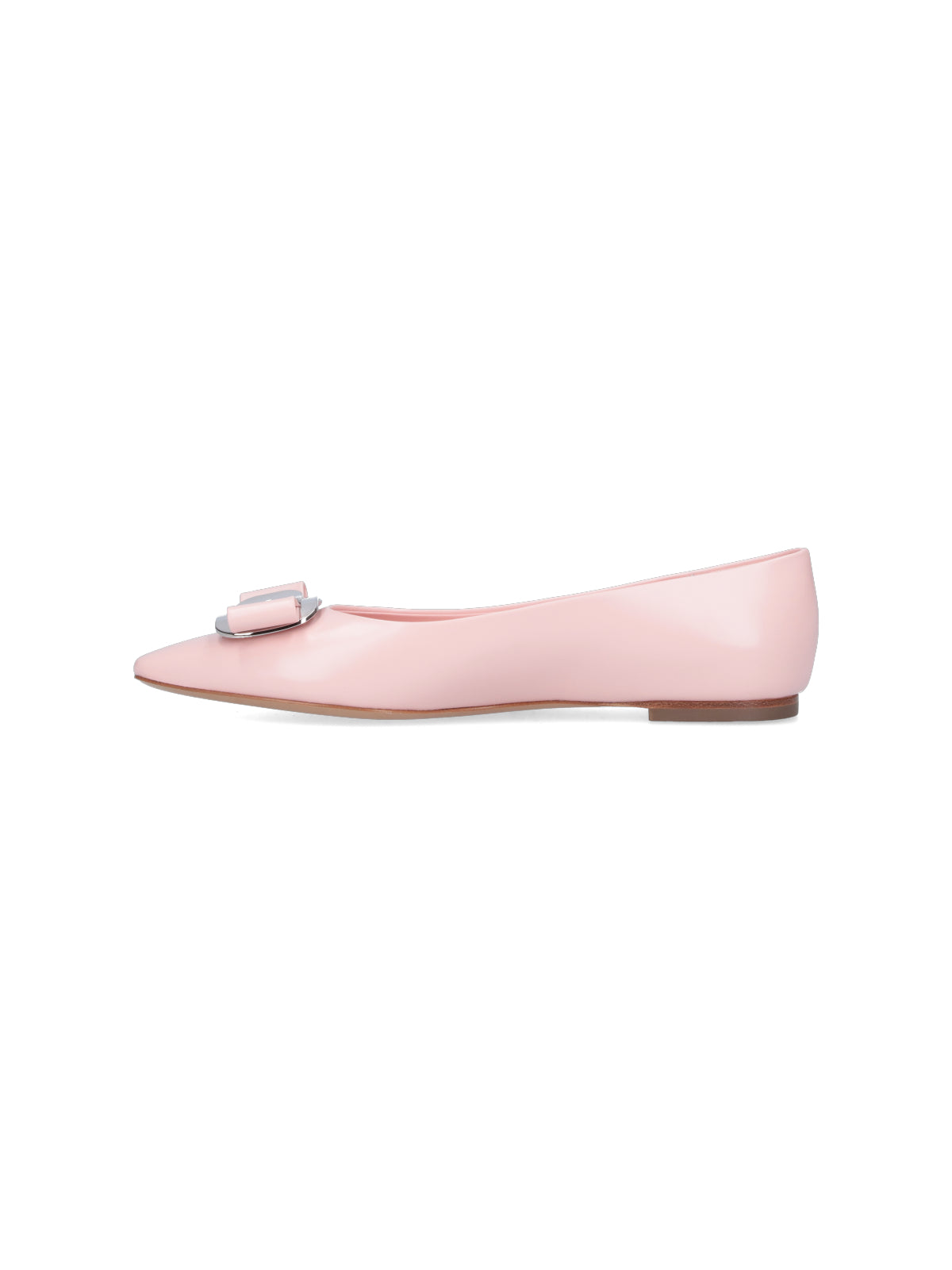 Ferragamo Flat shoes Pink Pelle