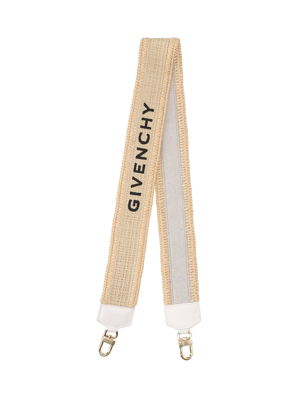 Givenchy 100% raffia bag strap in beige