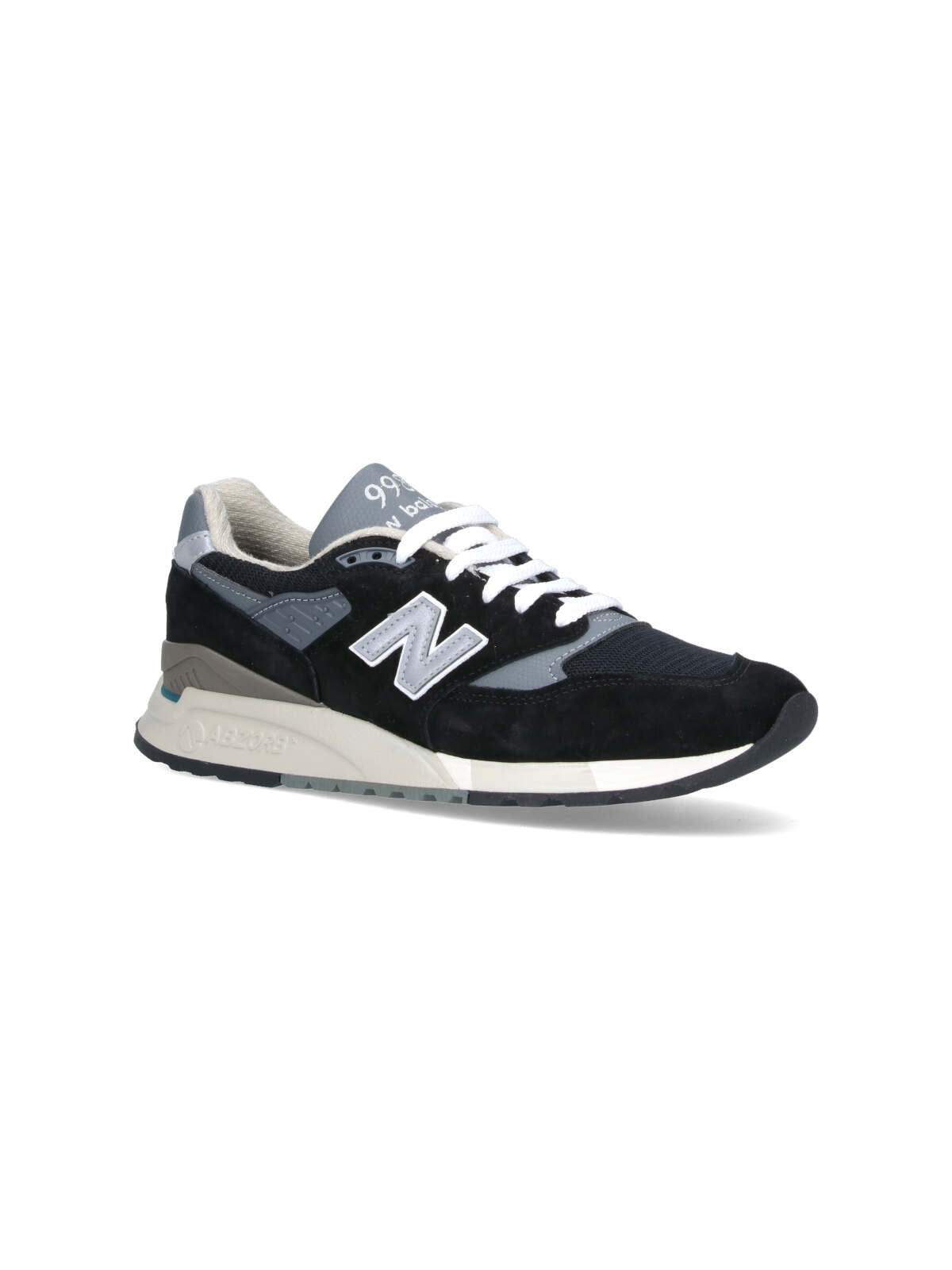 New Balance Sneakers Black Pelle