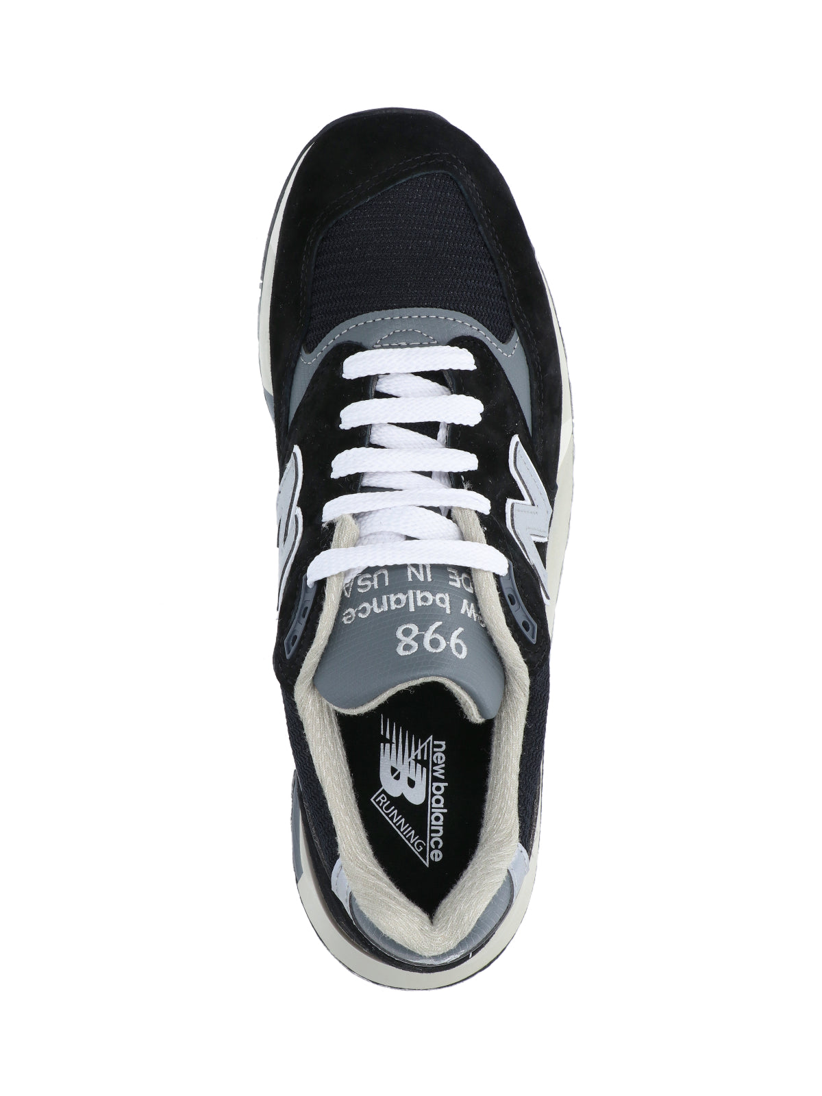 New Balance Sneakers Black Pelle