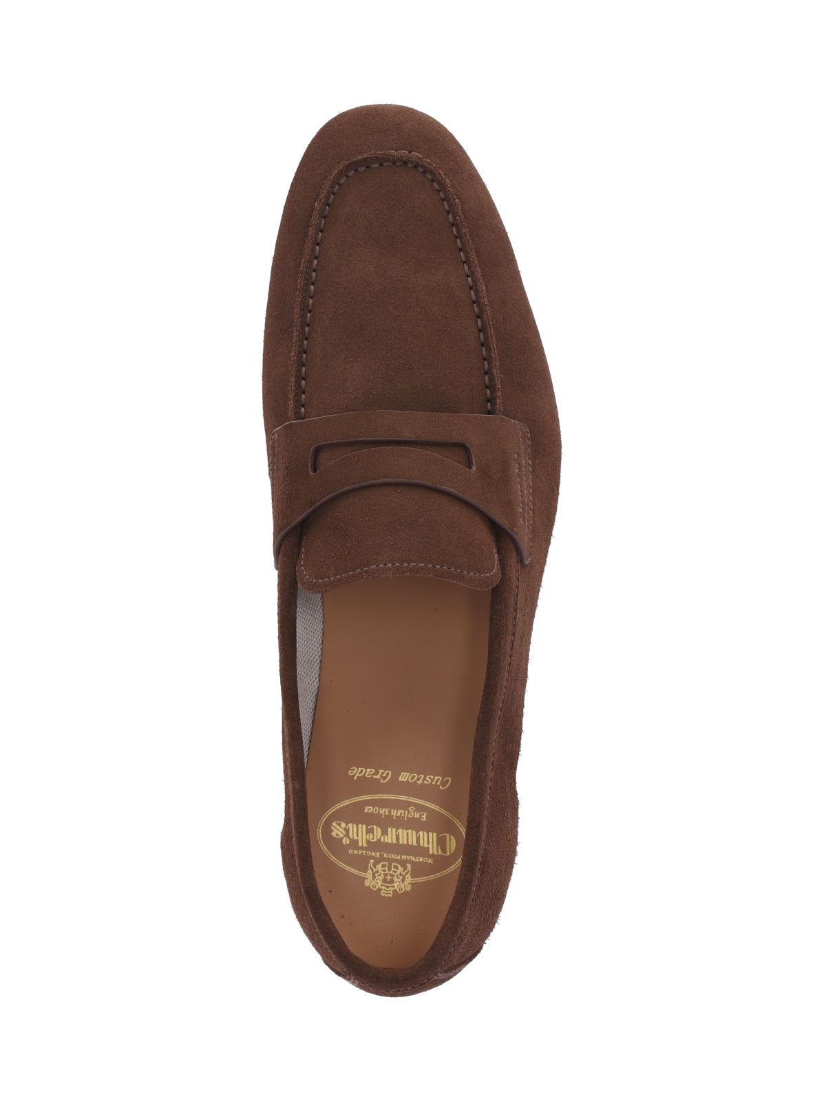 Churchs Flat Shoes Brown Pelle