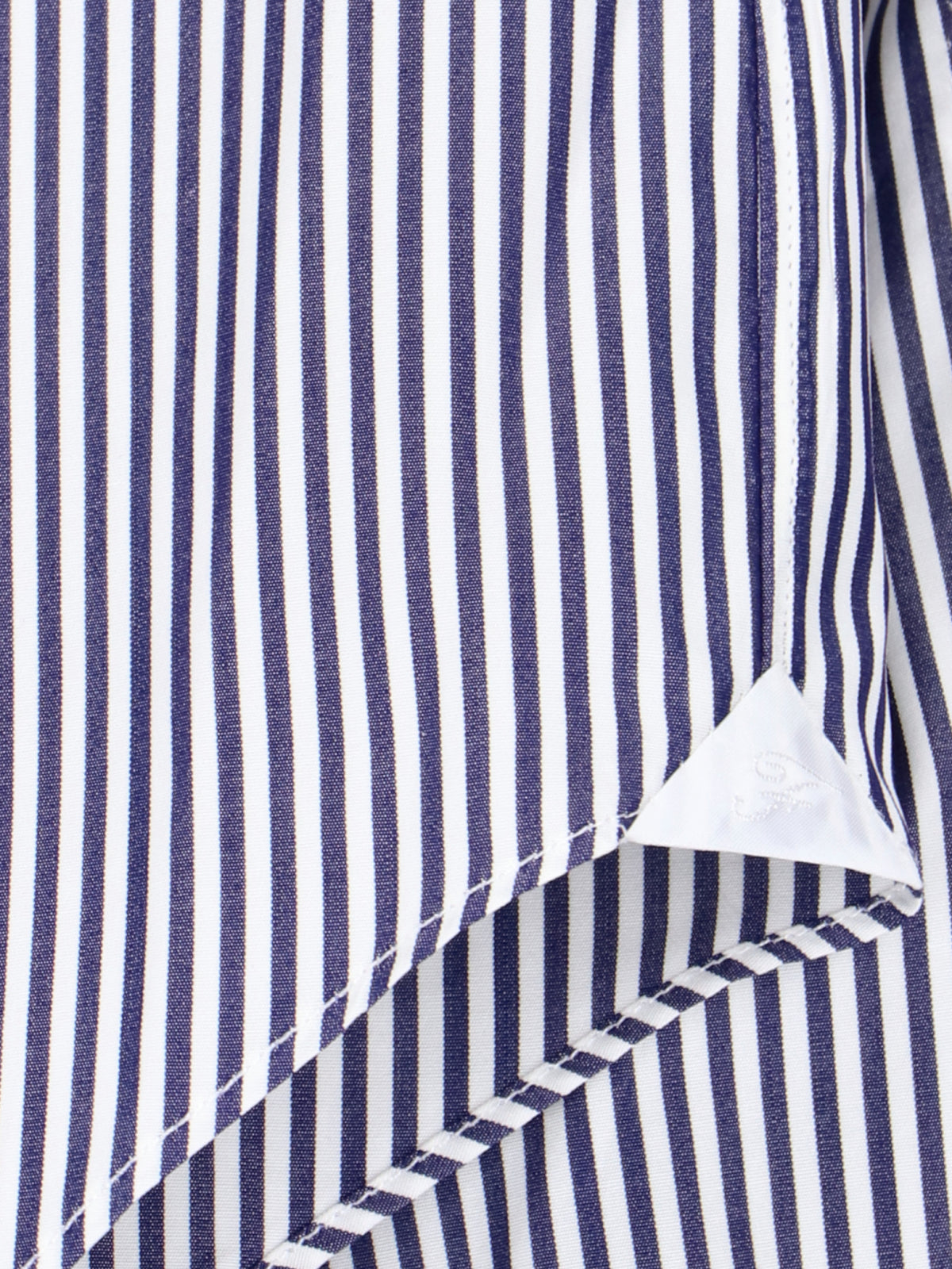 Finamore Shirts Blue Cotone