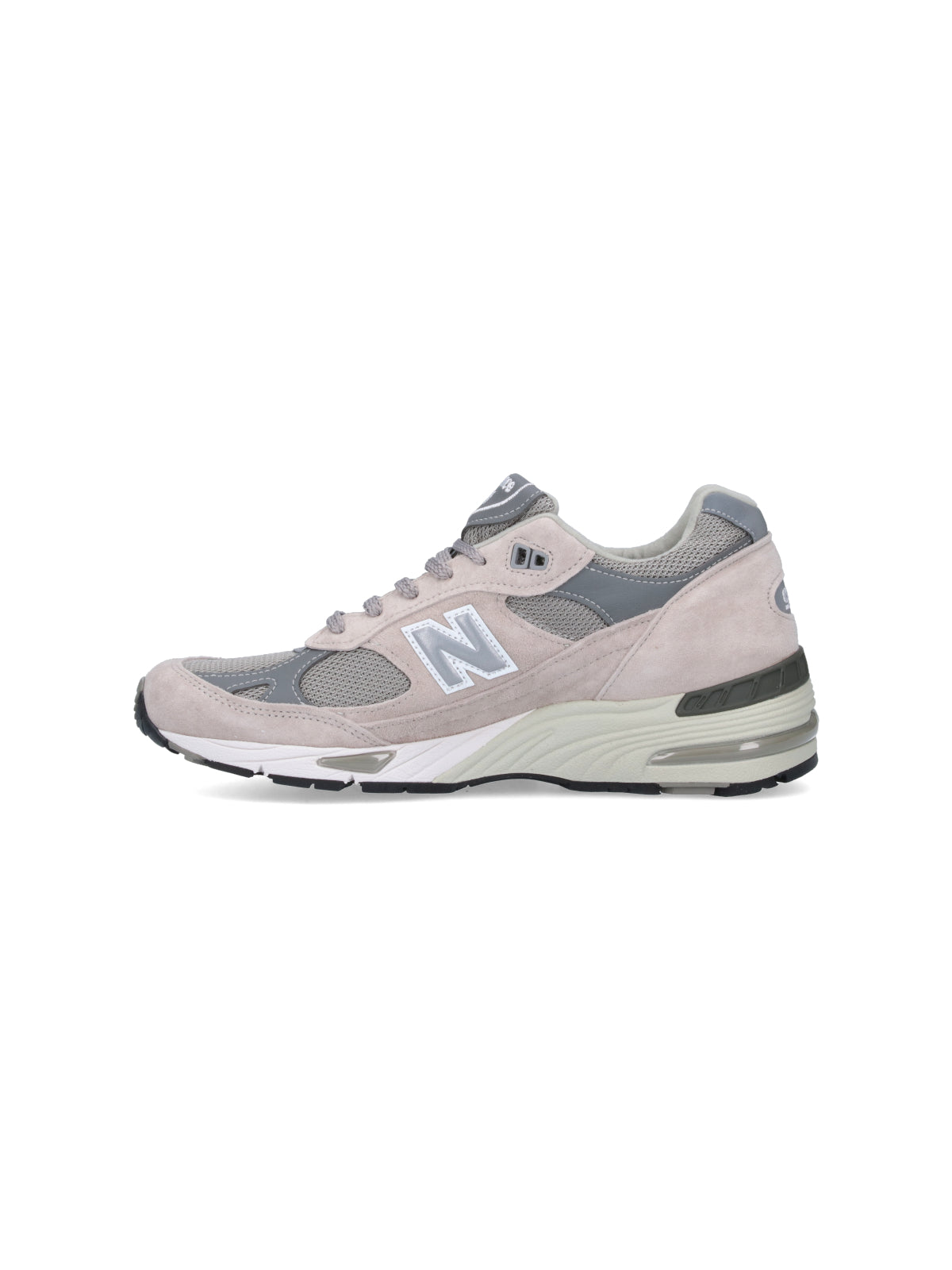 New Balance Sneakers Grey Pelle