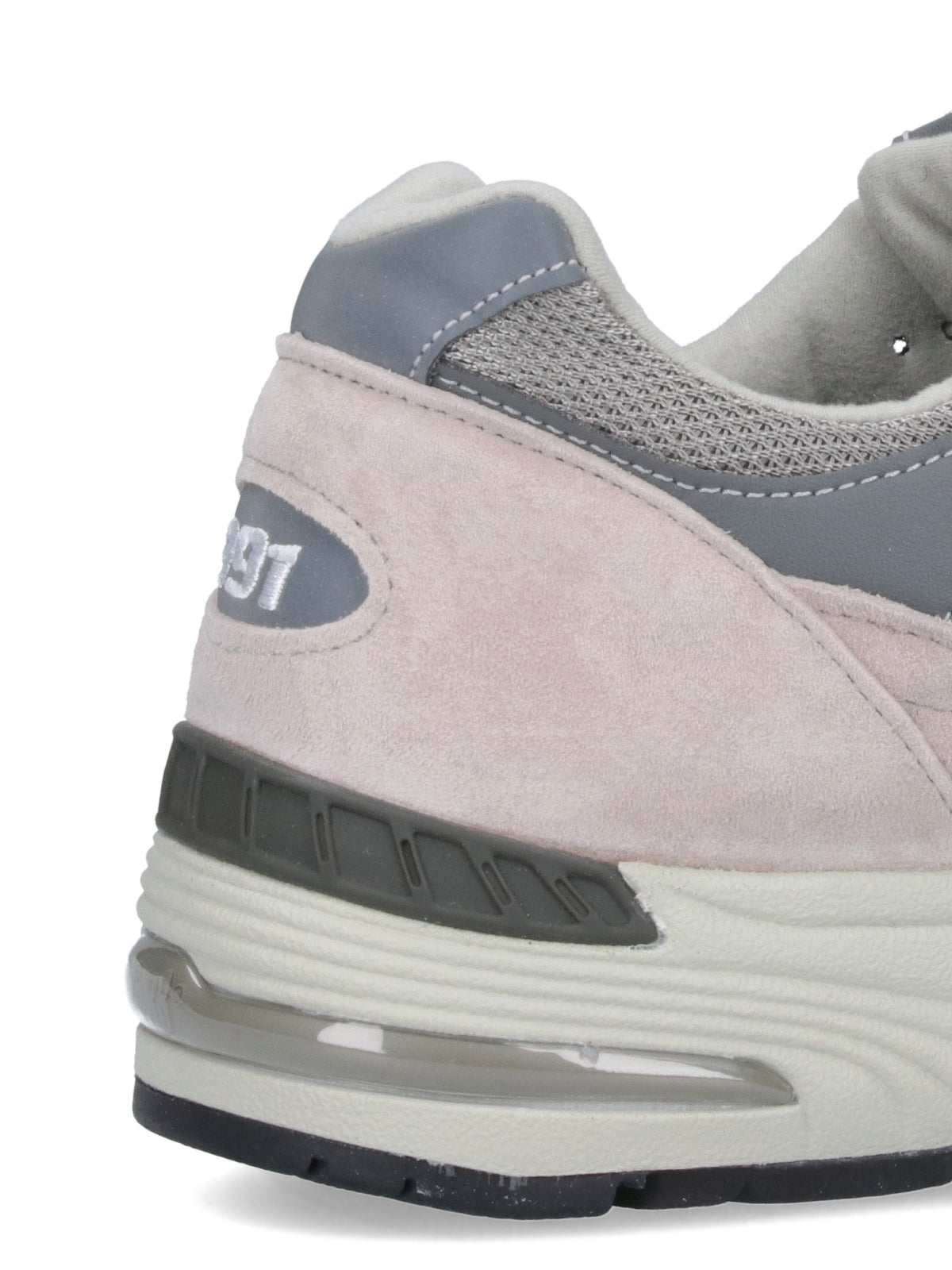 New Balance Sneakers Grey Pelle