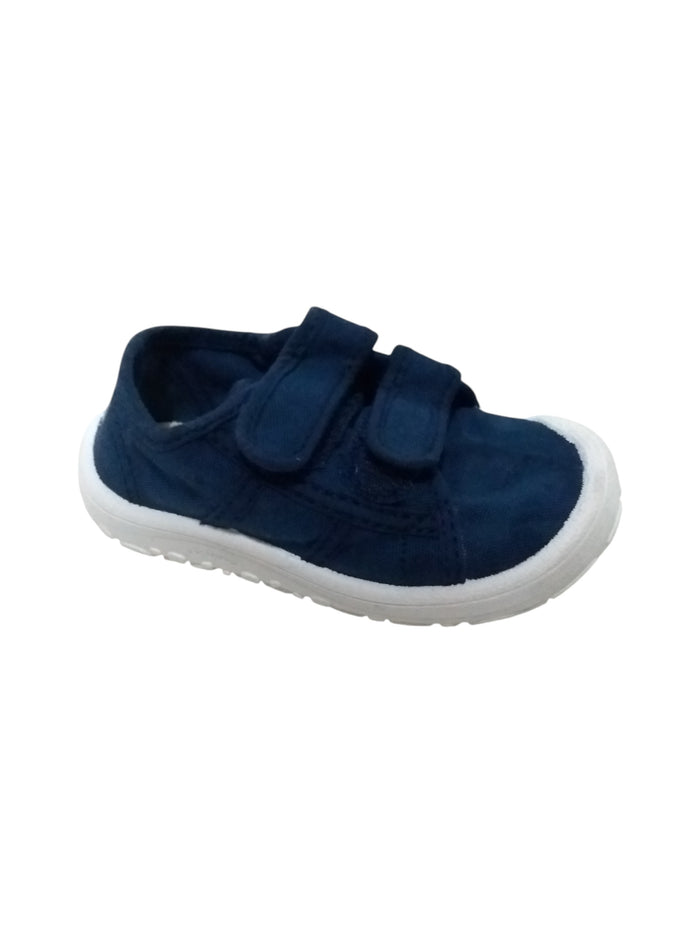 Bosco Barefoot Basket Blue Cotton | Shoe