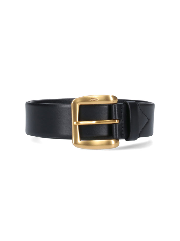 J&m Davidson Belts Black Pelle Di Vitello