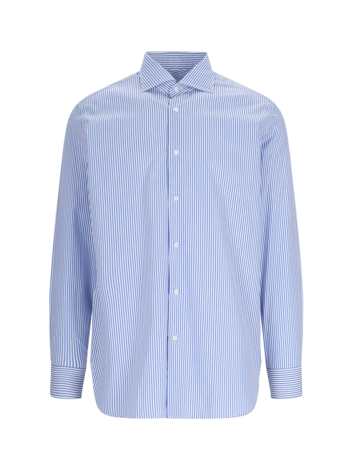 Laboratorio Del Carmine Shirts Blue Cotone