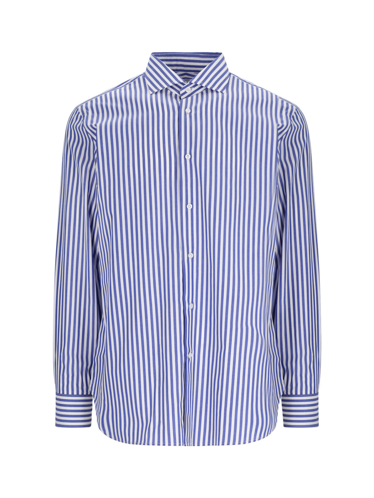 Laboratorio Del Carmine Shirts Blue Cotone